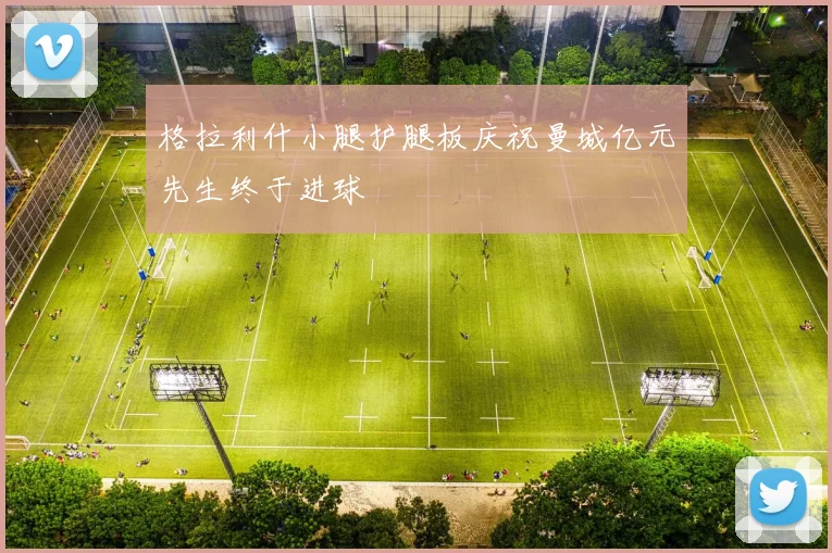 格拉利什小腿护腿板庆祝曼城亿元先生终于进球