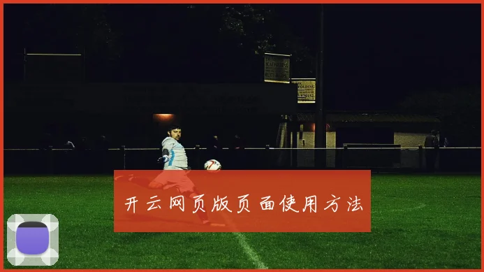 开云网页版页面使用方法